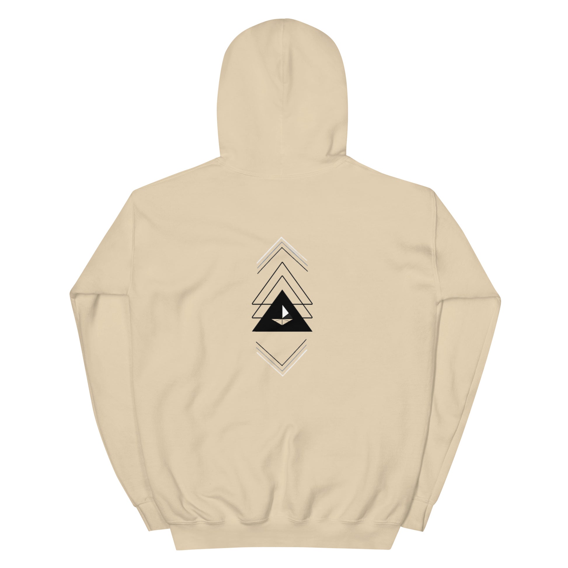 Aligned Pyramid Reflection Hoodie